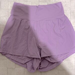 HALARA Women's Lavender Athletic Shorts